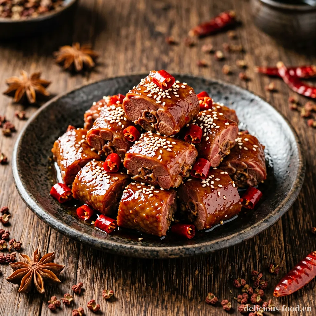 麻辣鸭脖