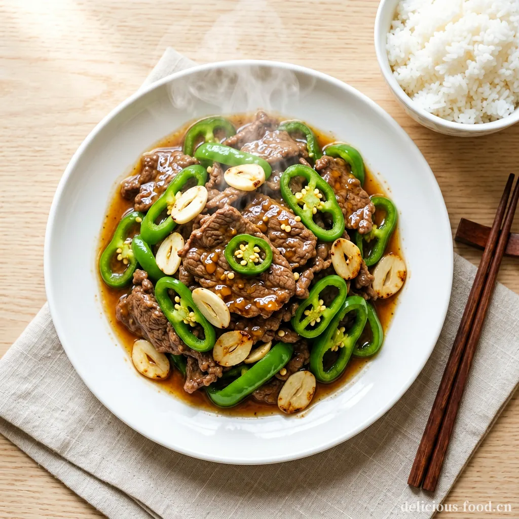 尖椒炒牛肉