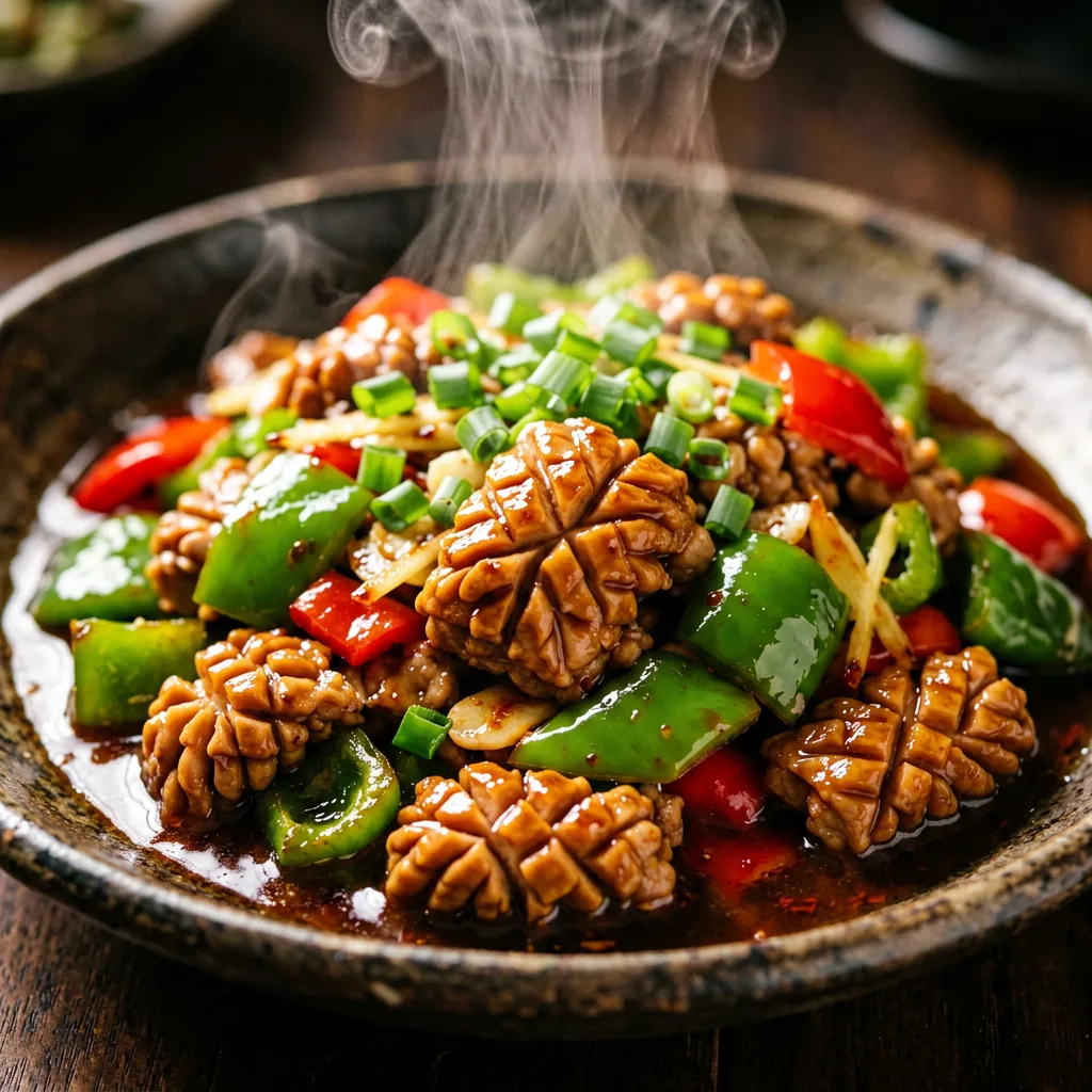 Rim de porco salteado (Bao Chao Yao Hua)