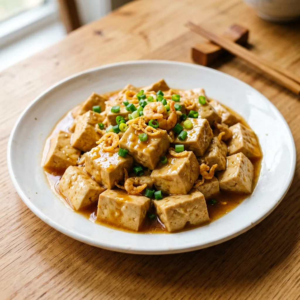 炒豆腐脑