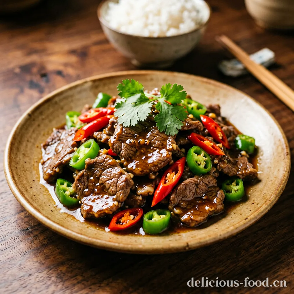 小炒黄牛肉