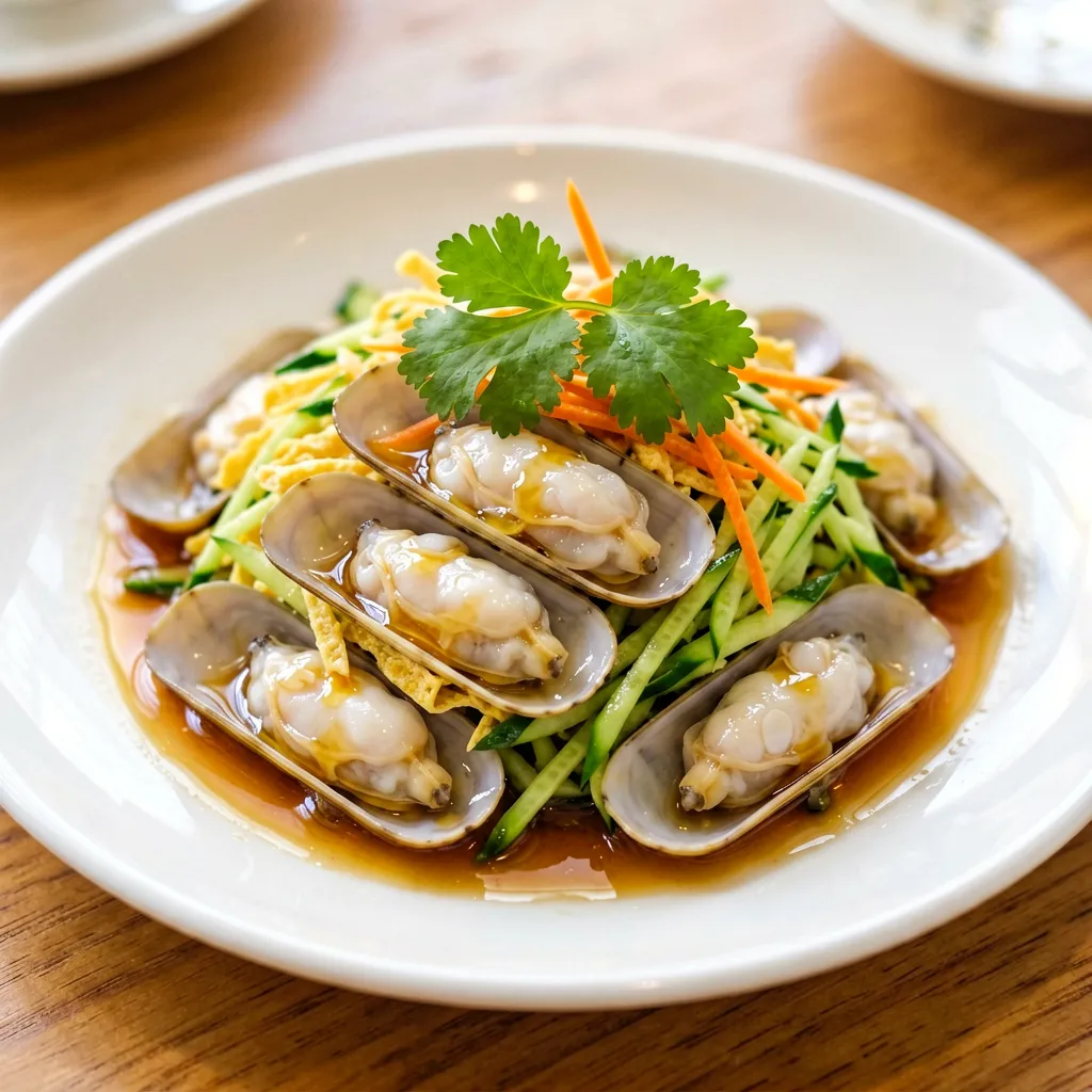 三丝拌蛏