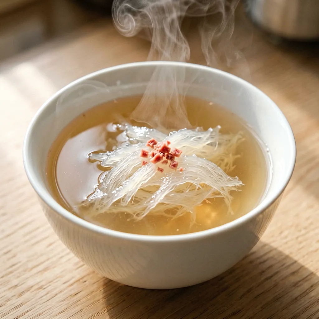清汤柳叶燕菜