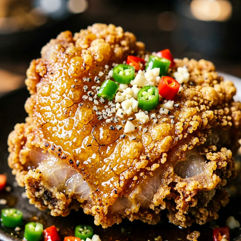 酒香椒盐肘子