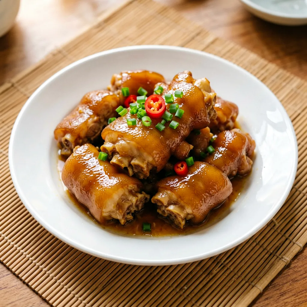 Chân giò ngâm rượu cái (Zao Zhu Zhua)